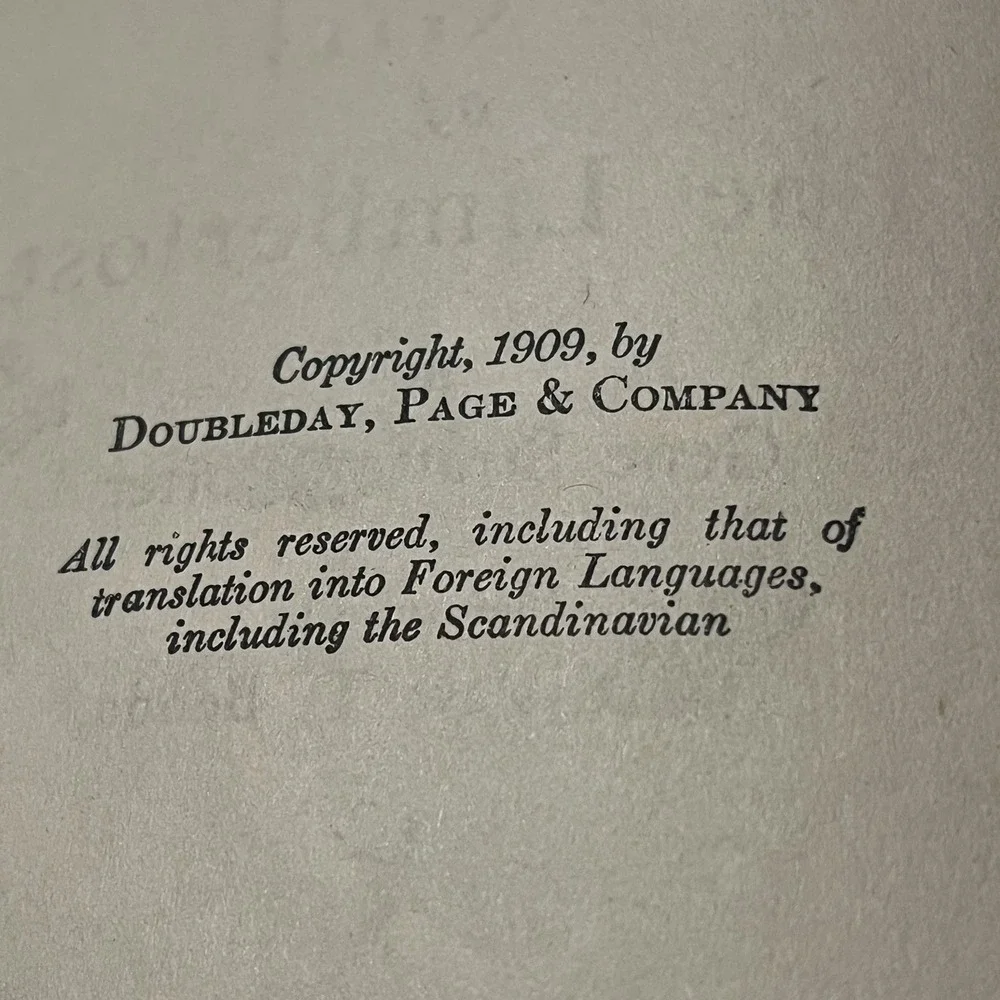 A Girl Of The Limberlost Gene Stratton Porter 1909 Hardcover 1st Edition Book